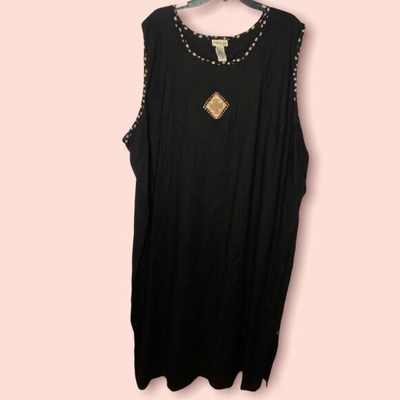 90's Linen Sheath Dress by Positive Image